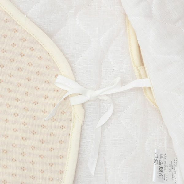 オーガニックコットン ベビー 接結ベスト