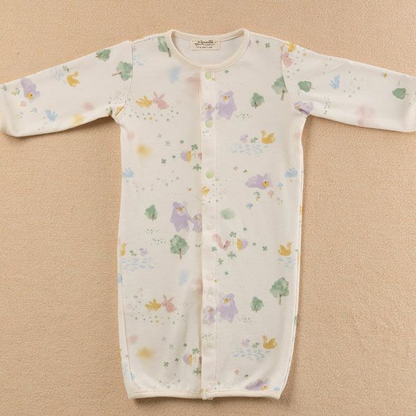 オーガニックコットン ベビー【夢みる森】スムース 2wayドレス