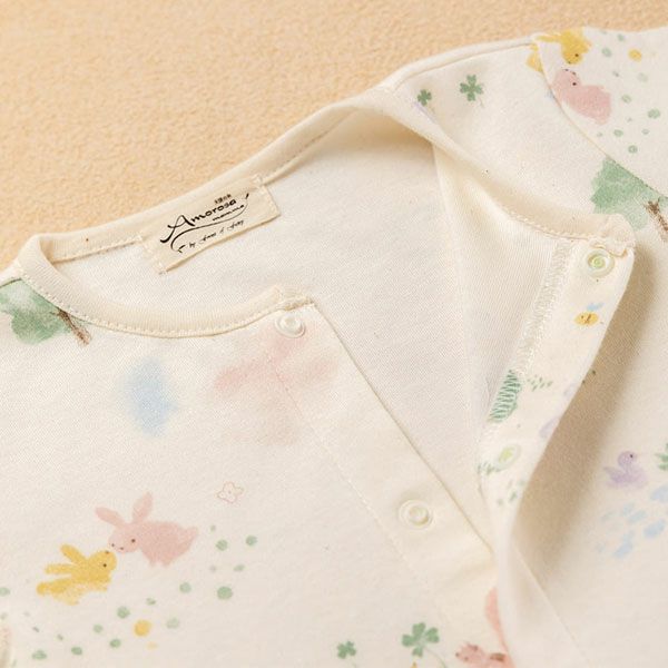 オーガニックコットン ベビー【夢みる森】スムース 2wayドレス