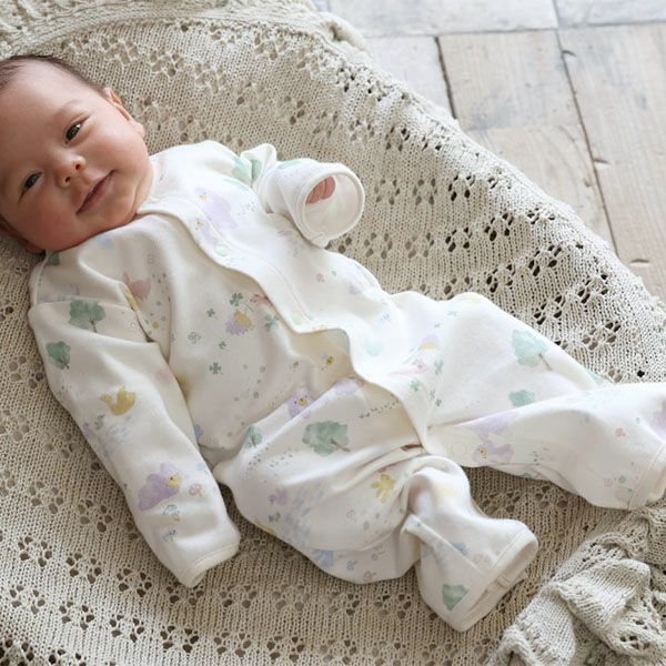 オーガニックコットン ベビー【夢みる森】スムース 2wayドレス