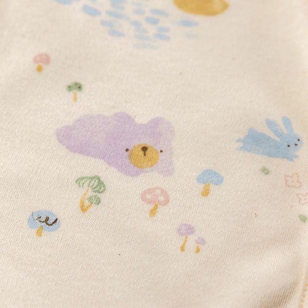 オーガニックコットン ベビー【夢みる森】スムース ボンネット