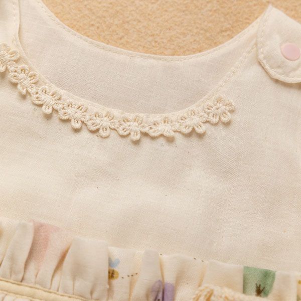 オーガニックコットン ベビー【夢みる森】ダブルガーゼ ドレス