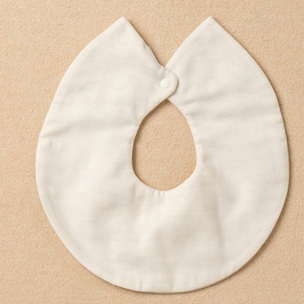 オーガニックコットン ベビー【夢みる森】ダブルガーゼ スタイ