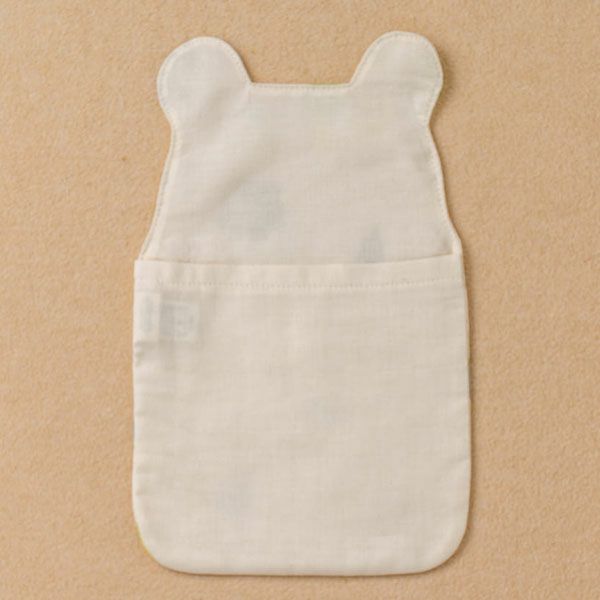 オーガニックコットン ベビー【ミントの森】ダブルガーゼ 汗取りパッド