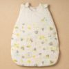 オーガニックコットン ベビー【ミントの森】ダブルガーゼ スリーパー