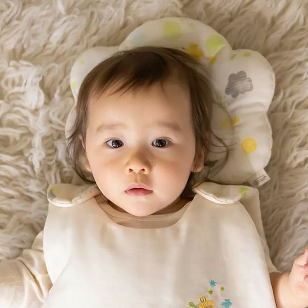 オーガニックコットン ベビー【ミントの森】ダブルガーゼ まくら