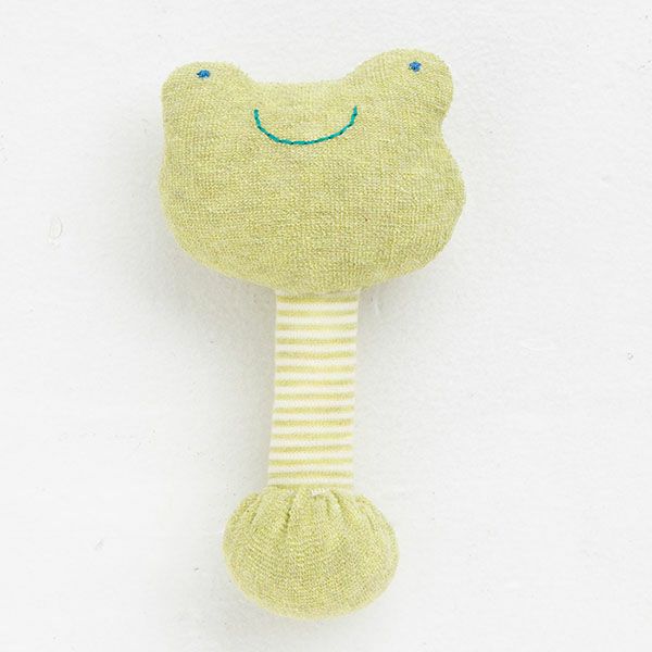 オーガニックコットン かえるチップス