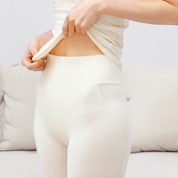 オーガニックコットン 5分丈ボトム