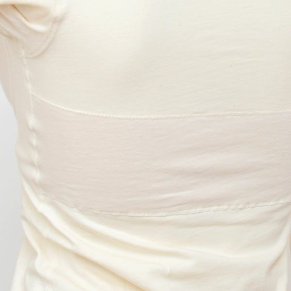 オーガニックコットン カップ付9分袖プルオーバー