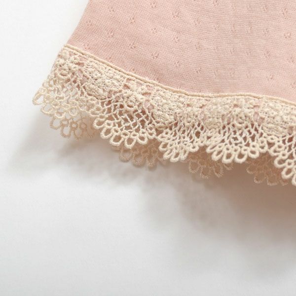 オーガニックコットン スズラン 裾絞りパンツ