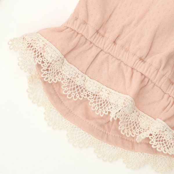 オーガニックコットン スズラン 裾絞りパンツ