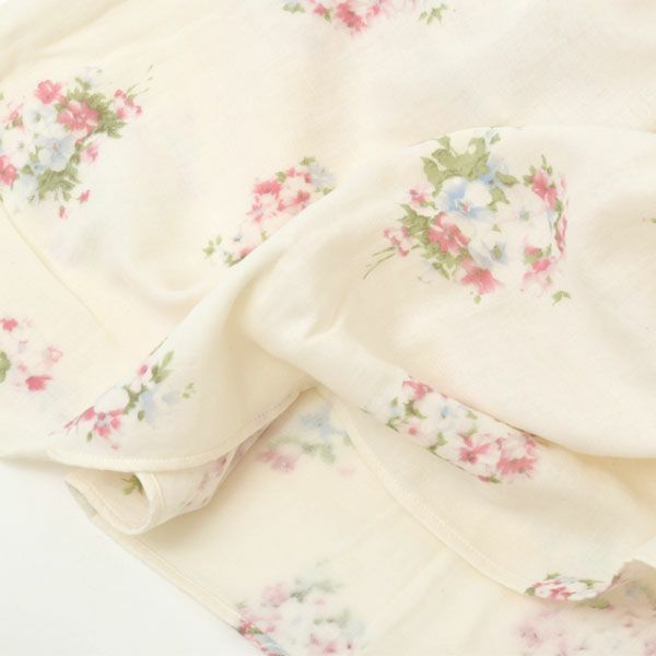 オーガニックコットン プリムローズ サイドリボンワンピース