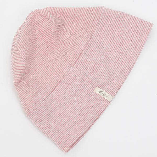 オーガニックコットン 天四方ボーダーシャロット