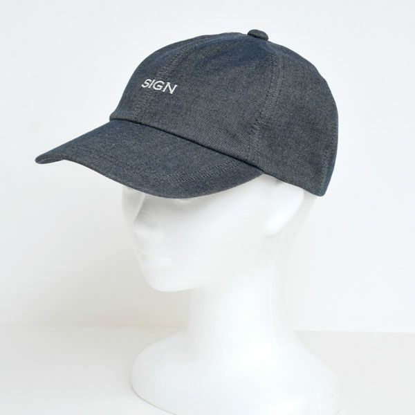 オーガニックコットンデニムキャップ