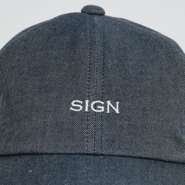 オーガニックコットンデニムキャップ