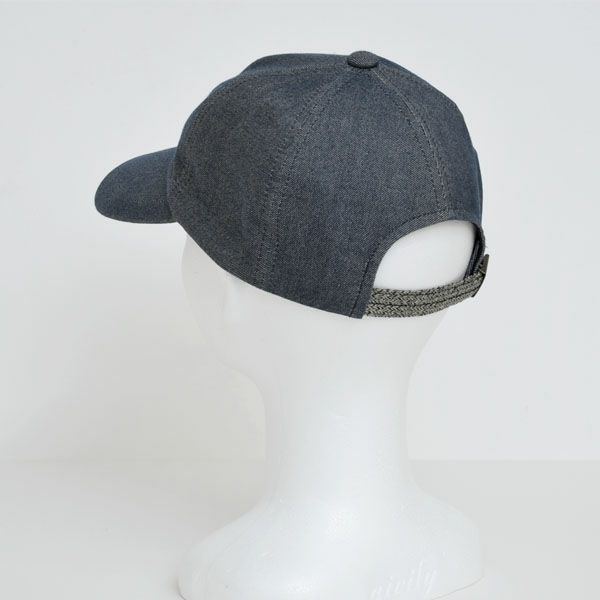 オーガニックコットンデニムキャップ