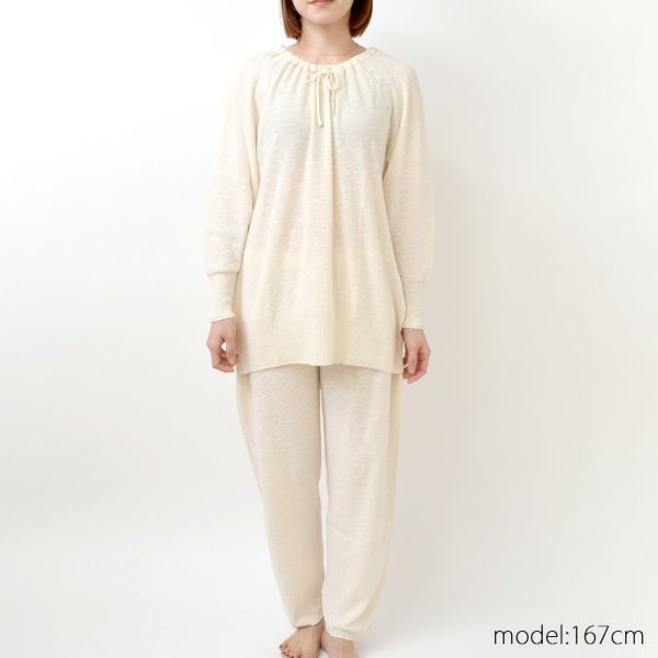 オーガニックコットン＆シルク エリシルクパジャマ