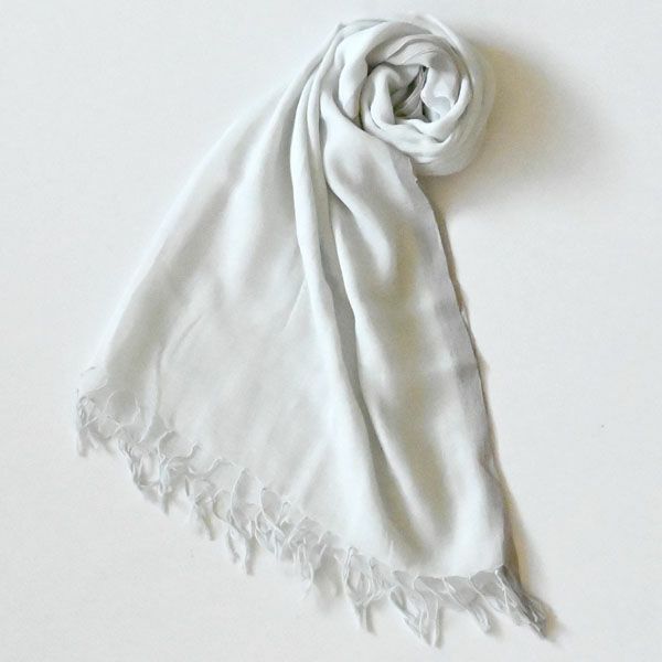 オーガニックコットン 手織フワリストール