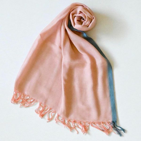 オーガニックコットン 手織フワリストール