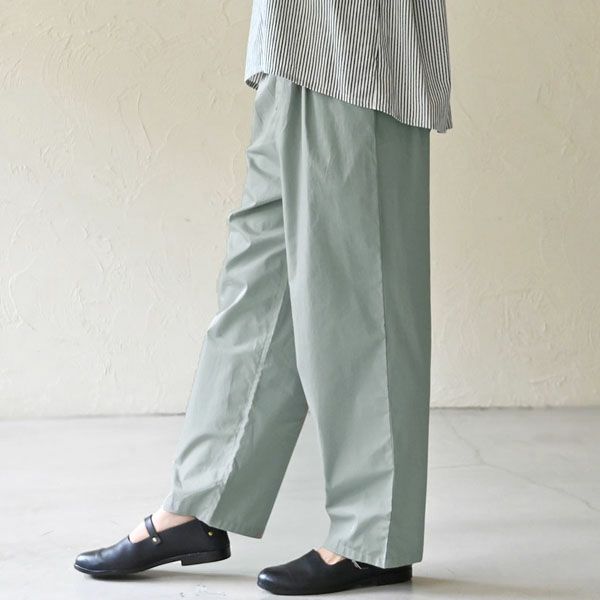 オーガニックコットン 高密織ハンサムパンツ