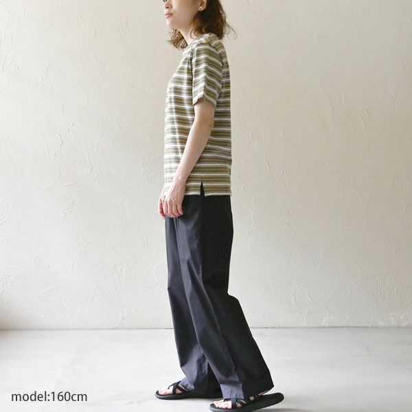 オーガニックコットン 高密織ハンサムパンツ