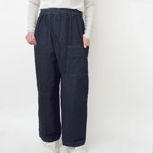 オーガニックコットン デニムnamasteラップパンツ