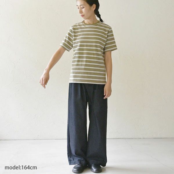 オーガニックコットン デニムnamasteラップパンツ