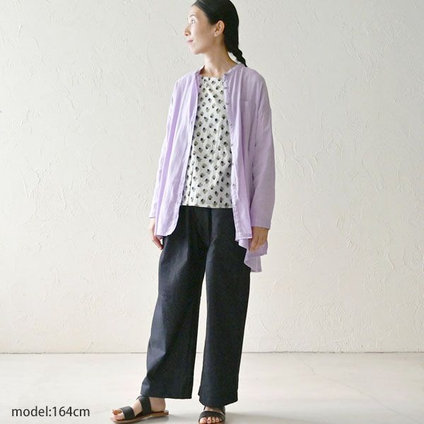 オーガニックコットン デニムnamasteラップパンツ