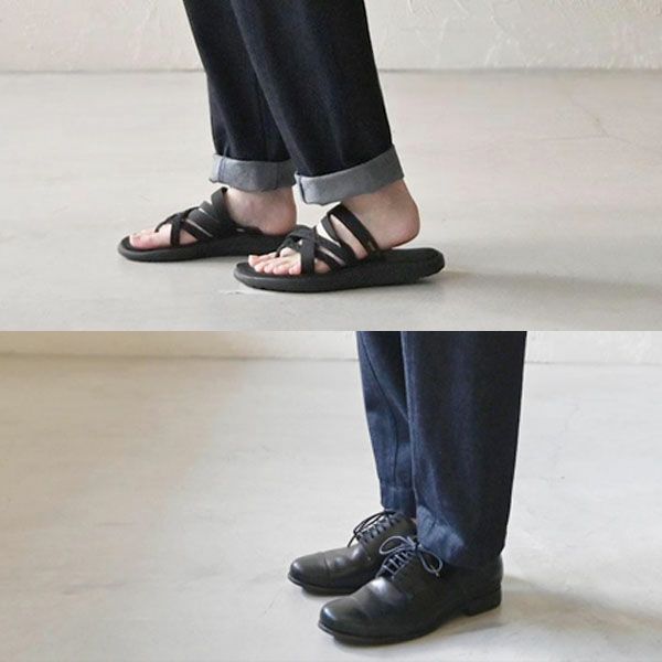 オーガニックコットン デニムnamasteスッキリパンツ