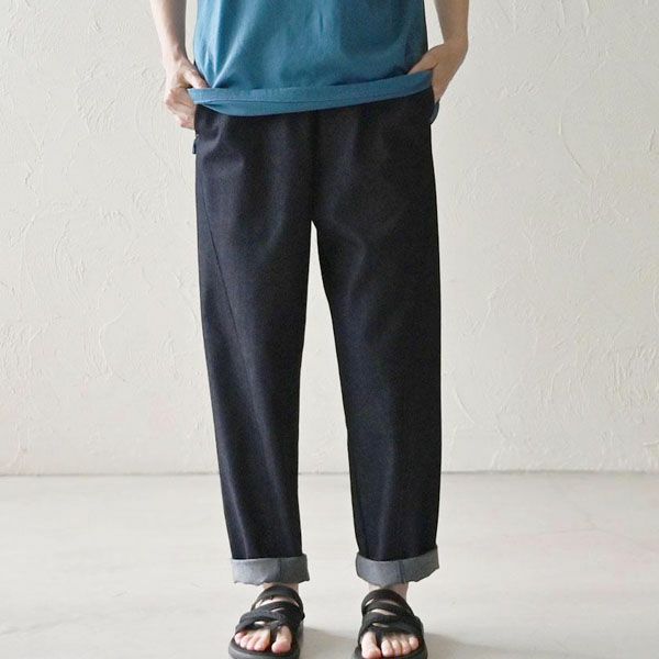 オーガニックコットン デニムnamasteスッキリパンツ