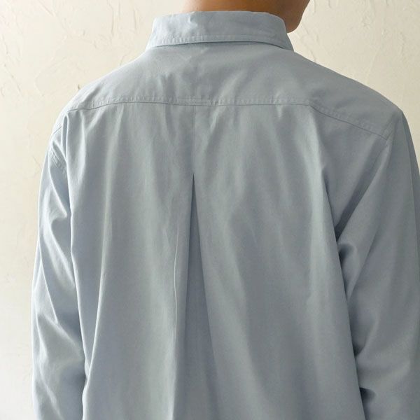 オーガニックコットン メンズ オールドスタイルシャツ（長袖）