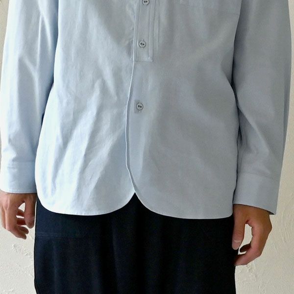 オーガニックコットン メンズ オールドスタイルシャツ（長袖）