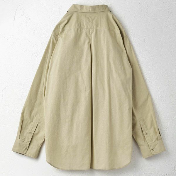 オーガニックコットン メンズ オールドスタイルシャツ（長袖）