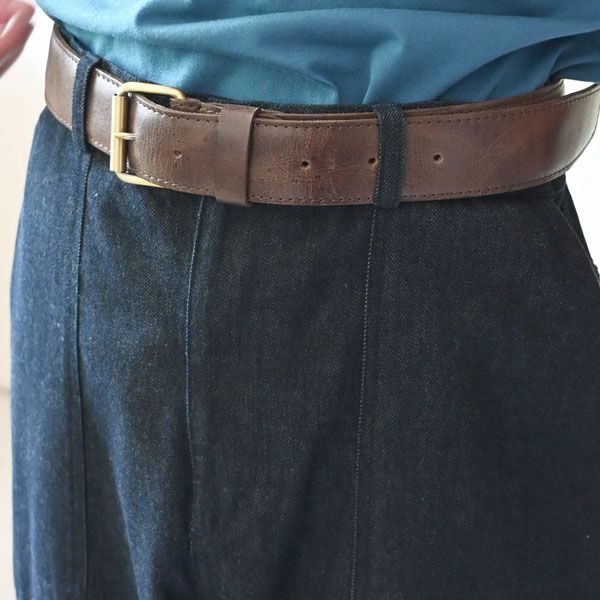 オーガニックコットン メンズ ベーカーデニムパンツ