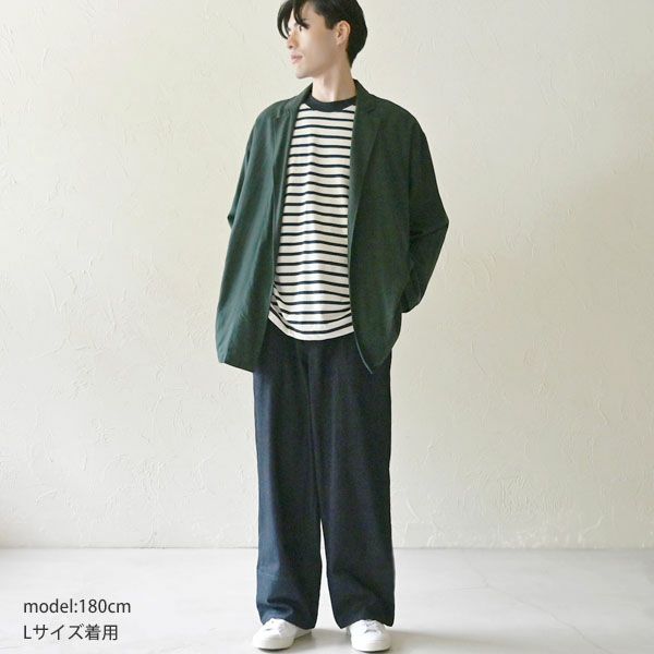 オーガニックコットン メンズ ベーカーデニムパンツ