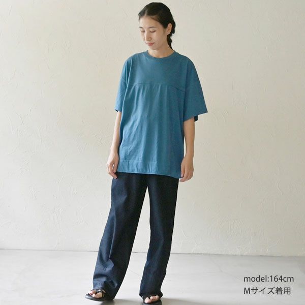 オーガニックコットン メンズ ベーカーデニムパンツ