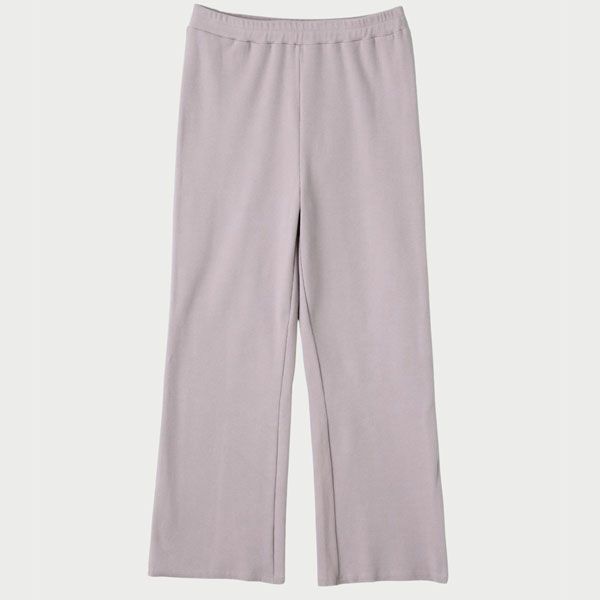 オーガニックコットン スパンリブパンツ