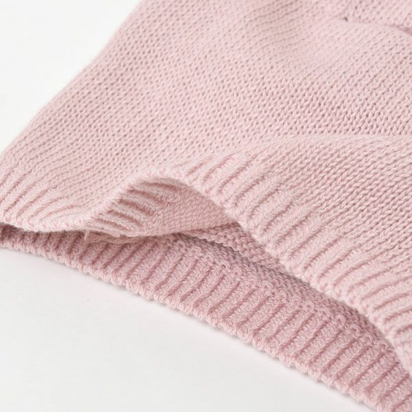 オーガニックコットン Vネックカーディガン