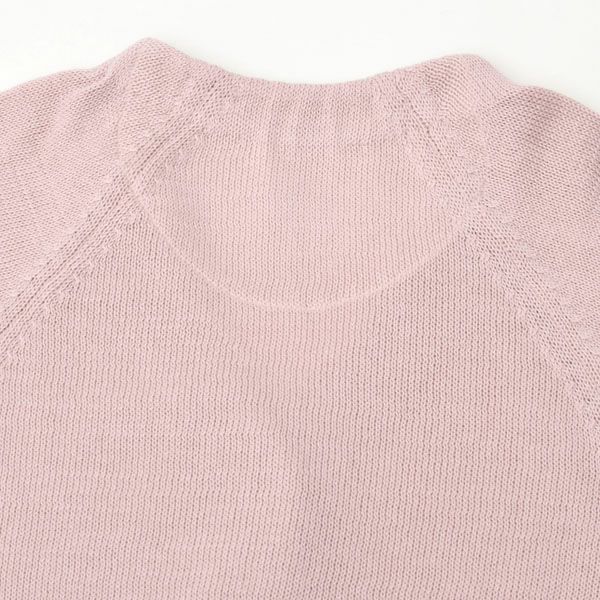 オーガニックコットン Vネックカーディガン