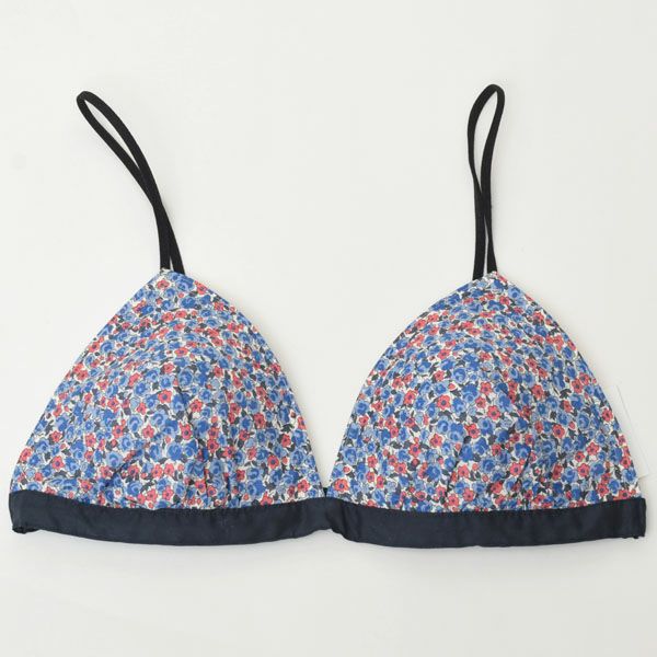 オーガニックコットン リバティキャンディフラワーブラ