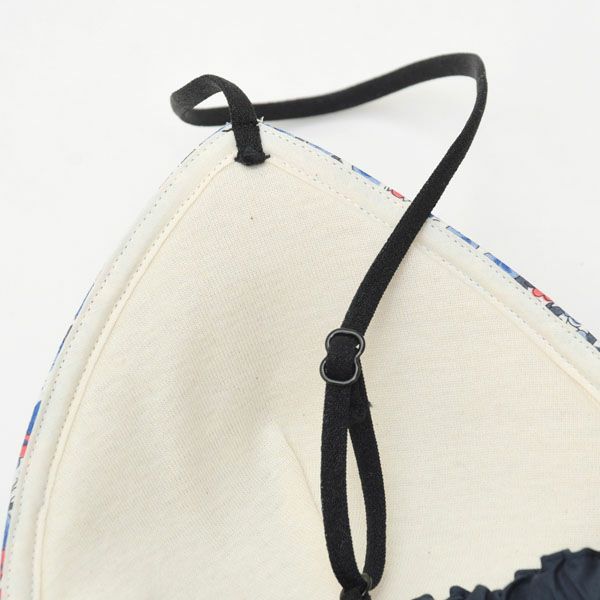 オーガニックコットン リバティキャンディフラワーブラ