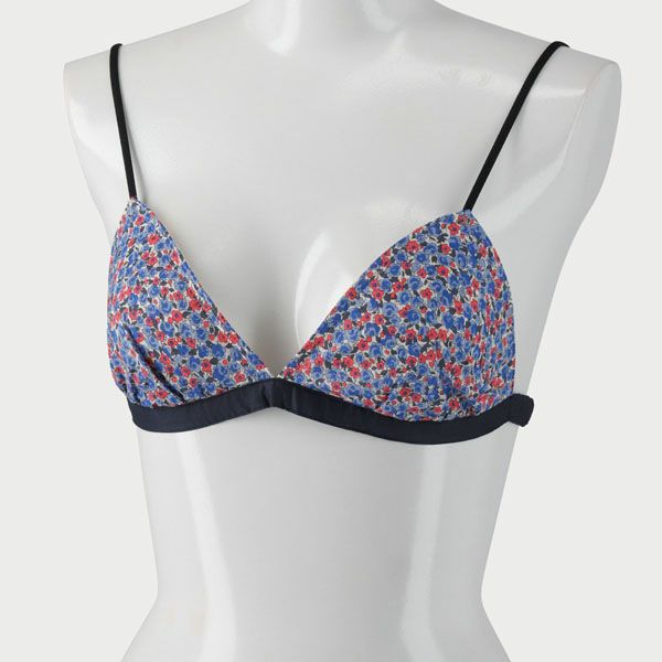 オーガニックコットン リバティキャンディフラワーブラ