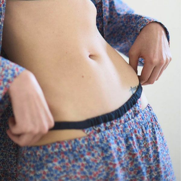 オーガニックコットン リバティキャンディフラワーストリングショーツ