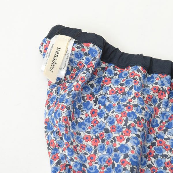 オーガニックコットン リバティキャンディフラワーストリングショーツ