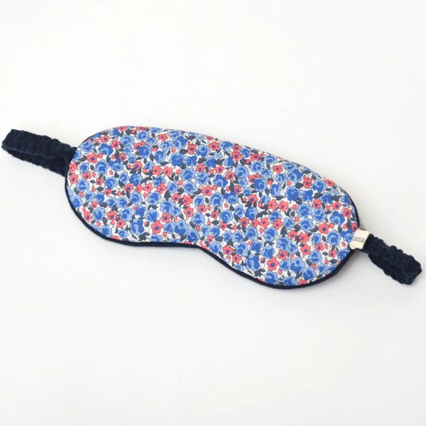 オーガニックコットン リバティキャンディフラワーアイマスク