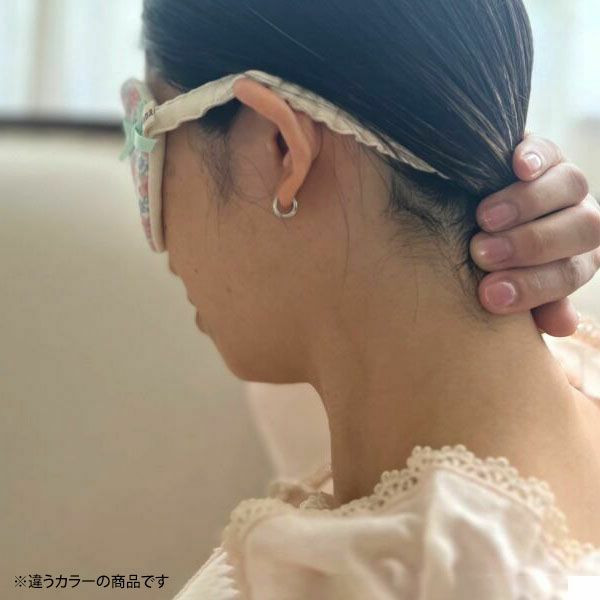 オーガニックコットン リバティキャンディフラワーアイマスク