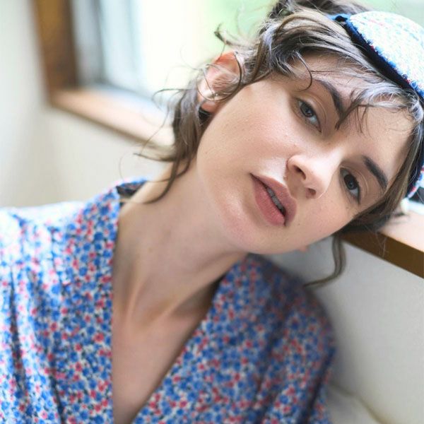 オーガニックコットン リバティキャンディフラワーアイマスク