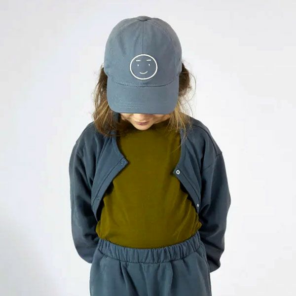 オーガニックコットン キッズベースボールキャップ