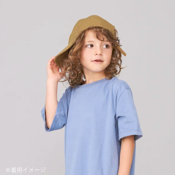 オーガニックコットン キッズベースボールキャップ