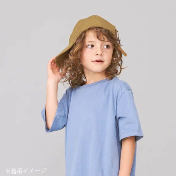 オーガニックコットン キッズベースボールキャップ